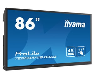 iiyama TE8604MIS-B2AG interaktives Whiteboard 2,18 m (86") 3840 x 2160 px Touchscreen Schwarz HDMI