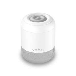 Veho MZ-S Portable Mono Speaker, Gray, White, 5 W
