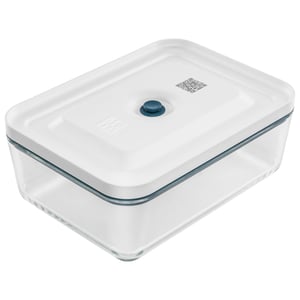 ZWILLING Fresh & Save Rektangulär behållare 2 l Transparent, Vit 1 st.