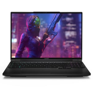 CAPTIVA I84-714 Intel® Core™ i9 i9-14900HX Laptop 40,6 cm (16") WQXGA 32 GB DDR5-SDRAM 2 TB SSD NVIDIA GeForce RTX 4070 Wi-Fi 6 (802.11ax) Windows 11 Home Niemiecki Czarny