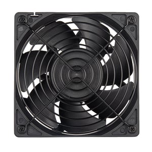 Silverstone FHS 120X Datorchassi Fläkt 12 cm Svart 1 st.