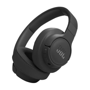 JBL Tune 770NC Hörlurar, trådbundna och trådlösa, huvudbåge, anslutningar/musik, USB Type-C, Bluetooth, svart
