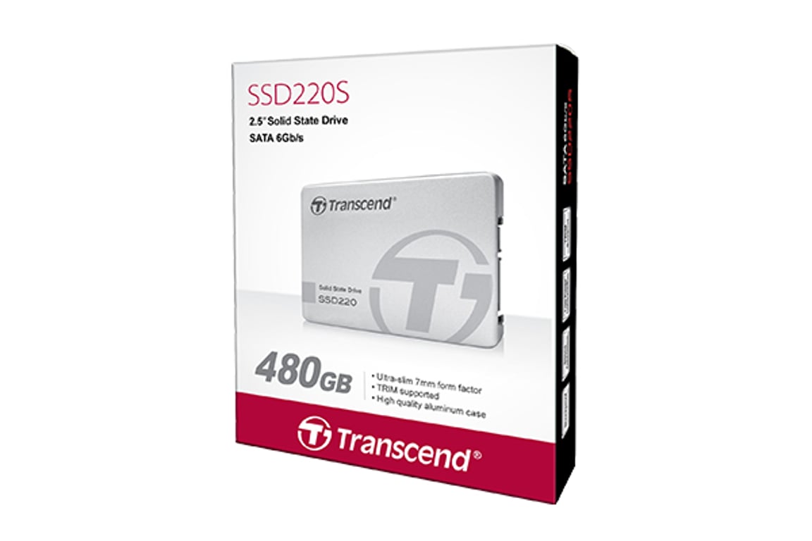 Transcend SSD220S 480 GB 2.5" SATA III 3D NAND