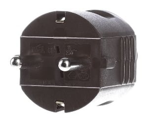 Bachmann 910.470 Electric Type F Power Plug, Brown