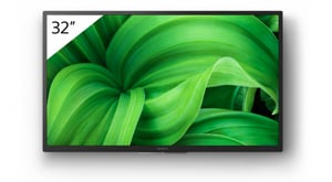 Sony FWD-32W800 digital skyltningsskärm Platt skärm Digital Signage 81,3 cm (32") LED Wi-Fi 380 cd/m² WXGA Svart Android 10