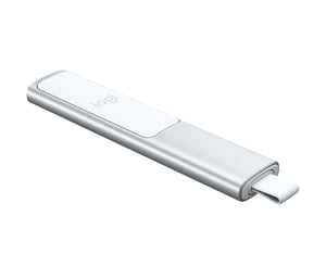 Logitech 910-004984 Bluetooth/RF-Fernbedienung, silberfarben