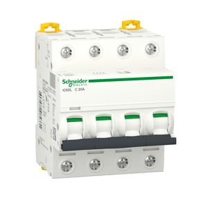 Schneider Electric A9F94420 4-pole installation circuit breaker
