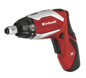 Einhell 4510718 Corded Screwdriver/Impact Driver, Black, Red