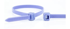 WKK 110226771 kabelband, avtagbart kabelband, plast, polyamid, lila, 100 st.