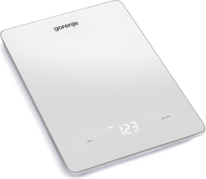 Gorenje KT10LBW Biały Blat Prostokąt Elektroniczna waga kuchenna
