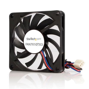 StarTech FAN7X10TX3 Computer Cooling System Computer Case 7 cm Fan Black