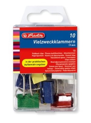 Herlitz 8770257 spinacz Metal 10 szt.