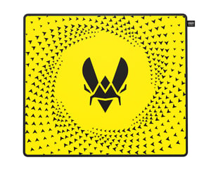 CHERRY XTRFY GP5 Vitality Yellow Podkładka dla graczy Czarny, Żółty