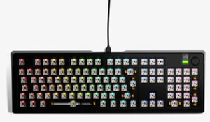 Glorious Gaming GMMK 3 PRO Barebones klawiatura Dom USB Nie Czarny