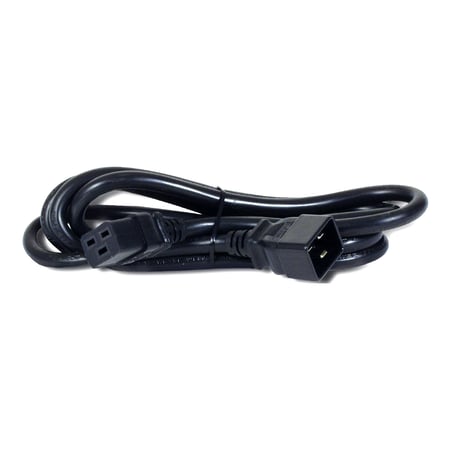 APC PWR Cord C19 - C20, 4.5 m Czarny 4,5 m IEC C20 C20 panel