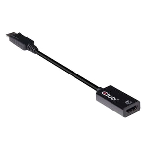 CLUB3D DisplayPort 1.4 zu HDMI 2.0b HDR Aktiv-Adapter