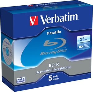 Verbatim DataLife 6x BD-R 25 GB 5 st.