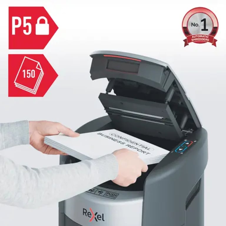 фото Шредер Rexel ShredMax AutoFeed+ 150M (2025150MEU) 1
