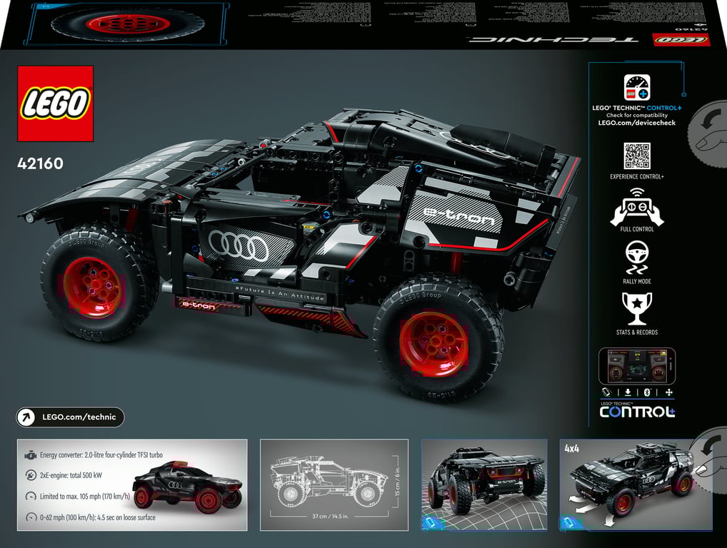 фото Авто-конструктор LEGO Technic Audi RS Q e-tron (42160)