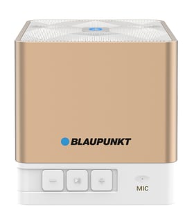 Blaupunkt BT02GOLD tragbarer Lautsprecher / Party-Lautsprecher Roségold, Weiß 3 W