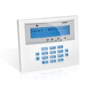 Satel INT-KLCDL-BL system ochrony dostępu Biały