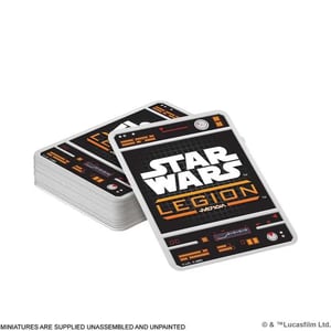 Asmodee Star Wars: Legion - Galactic Republic Command Card Pack Figura
