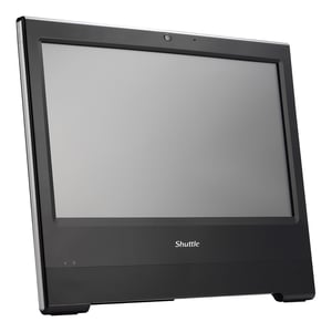 Shuttle X50V7U3 Intel® Core™ i3 i3-8145U 39,6 cm (15,6") 1366 x 798 px Pekskärm All-in-One PC barebone Svart