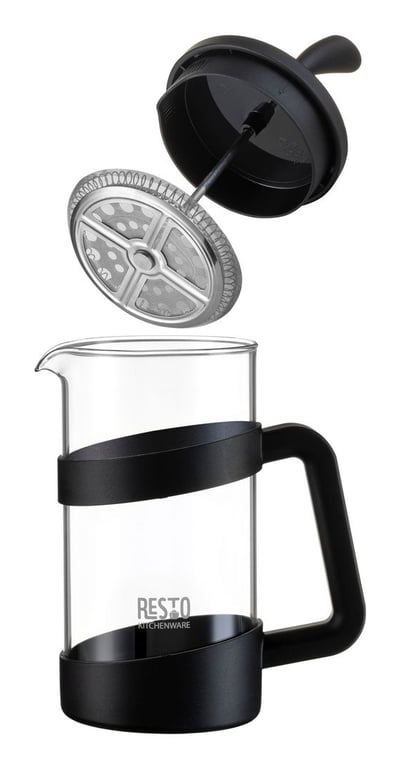 Resto Kitchenware 90509 dzbanek do herbaty Pojedynczy dzbanek 1000 ml Czarny