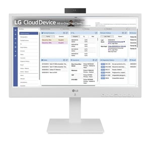 LG 24CR671N-2P All-in-One PC Intel® Pentium® N6005 60.5 cm (23.8") 1920 x 1080 px All-in-One thin client, 8 GB DDR4-SDRAM, 256 GB SSD, White