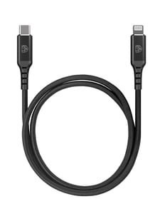 DEQSTER 50-1008624 kabel Lightning 1 m Czarny