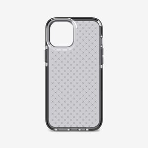 Tech21 Evo Check Cell Phone Case, 17 cm (6.7"), Black, Semi-Transparent