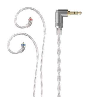 FiiO LS-3.5D MMCX Audio Cable, 1.2 m, 3.5 mm, Silver