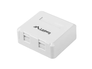 Lanberg OK1-0002-W Cat6 Network Junction Box, White