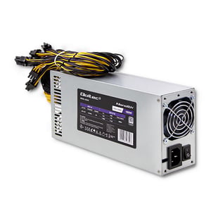 Qoltec 50349 1800 W ATX Power Supply Module, Gray