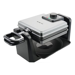 Emerio WM-110984 gofrownica 4 gof. 1000 W Czarny, Srebrny