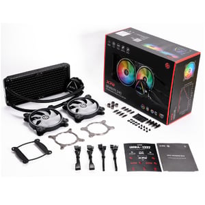 XPG LEVANTE 240 All-in-one-vätskekylare för processor, 12 cm