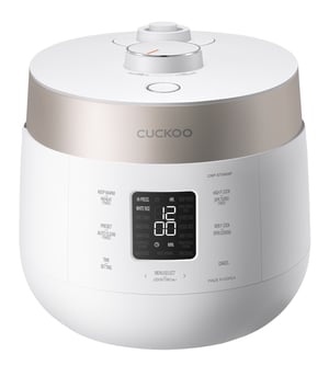 Cuckoo CRP-ST0609F tryckkokare 1,08 l 880 W Champagne, Vit