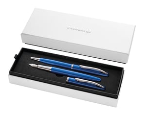 Pelikan Jazz Noble Elegance Blue, Silver (2 pcs.)