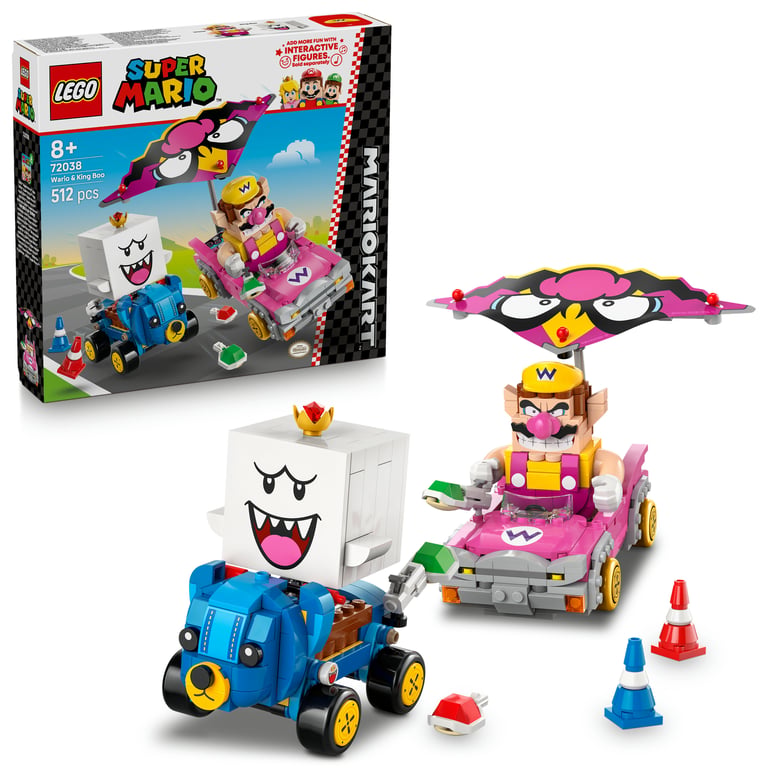 LEGO Super Mario Mario Kart™ — Wario i King Boo
