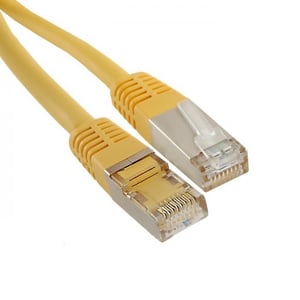 Qoltec 52316 nätverkskabel Gul 3 m Cat6a S/FTP (S-STP)