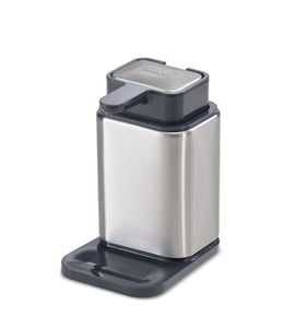 Joseph Joseph JJ85113 Soap Dispenser, Black, Stainless Steel