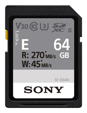 Sony SF-E64A 64 GB SDXC Klasa 10