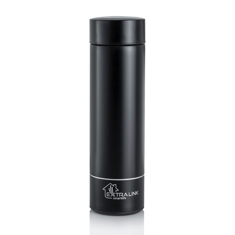 Extralink Kubek termiczny Smart Travel Mug Czarny Termos z wyświetlaczem LED