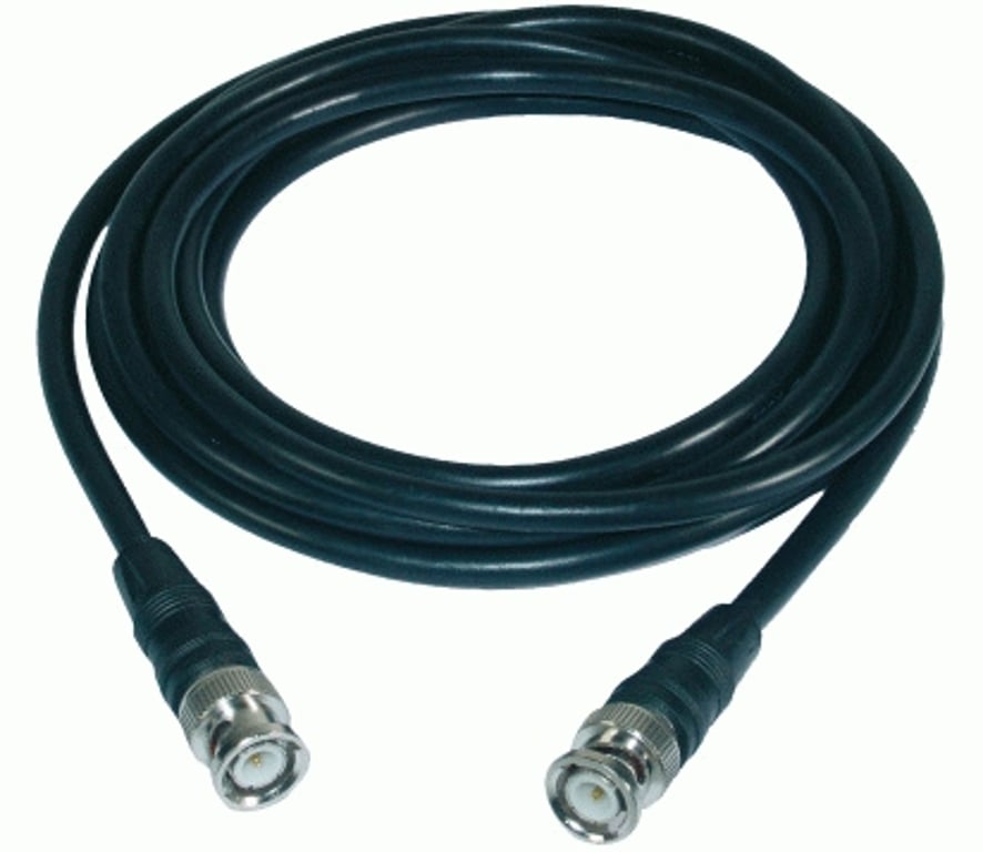 ABUS BNC 3m kabel koncentryczny Czarny