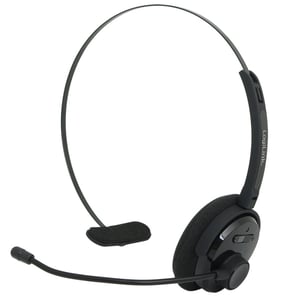 LogiLink BT0027 Headphones/Headset Wireless Headband Office/Call Center Bluetooth Black