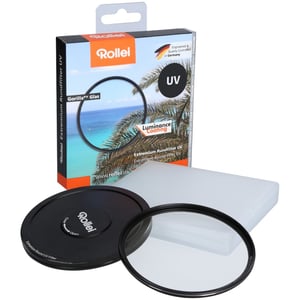 Rollei 26237 Objektivfilter für Kameras – Ultraviolettfilter (UV) für Kameras, 72 mm