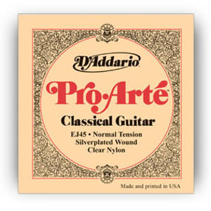 D'Addario EJ45 struna instrumentu muzycznego Klasyczny 6 szt. Nylon Gitara