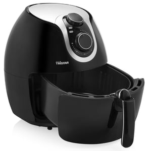Tristar FR-6996 Single-Basket 5.2 L Standalone 1800 W Hot Air Fryer, Black, Silver