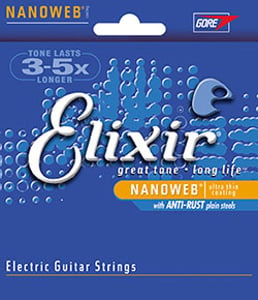 Elixir Strings 12102 strängar för musikinstrument Elektrisk ström 6 st. Stål Gitarr