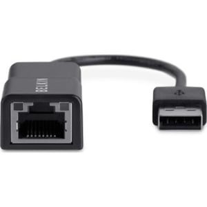 Belkin F4U047BT RJ-45 to USB 2.0 Type-A Cable Adapter, Black
